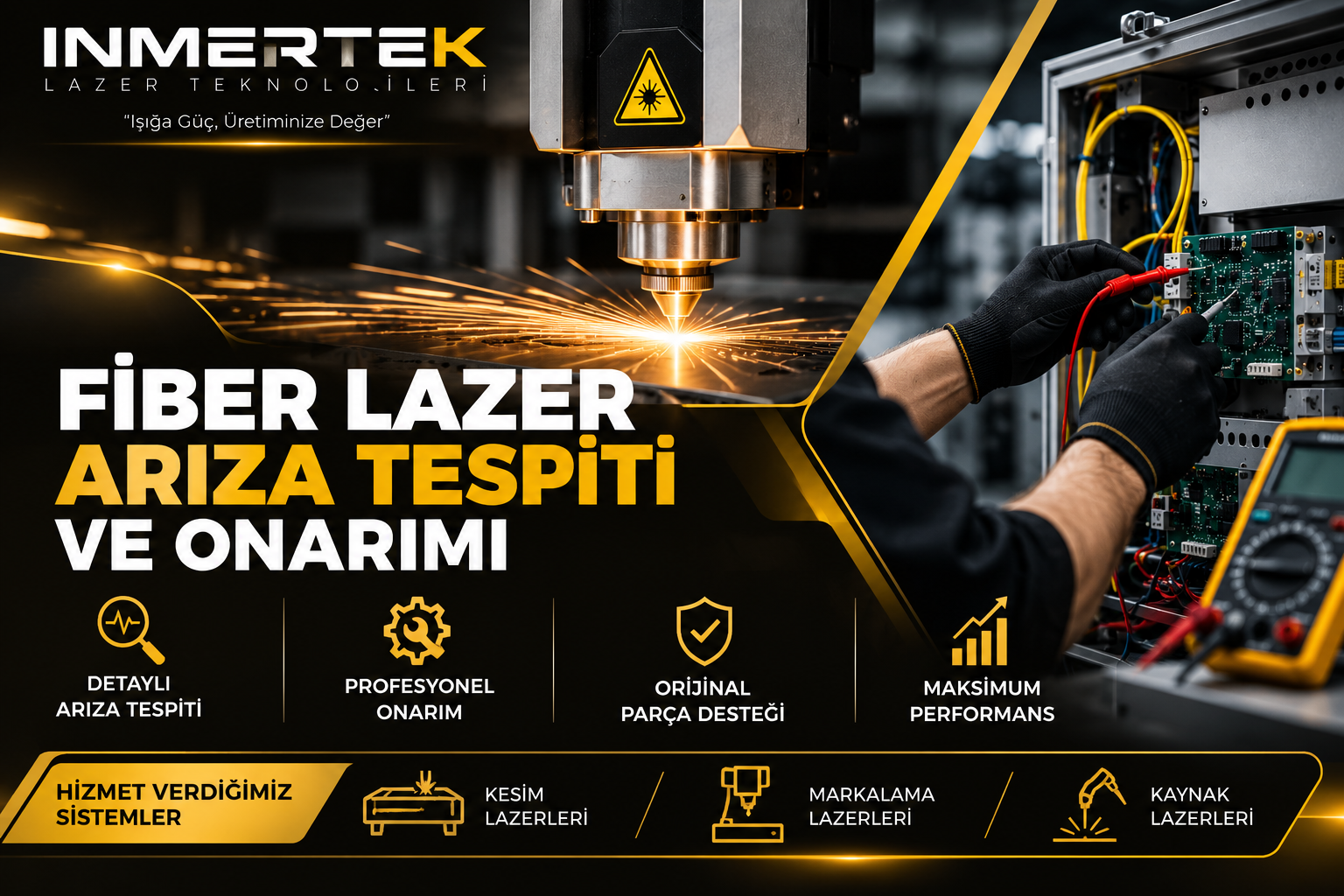 Fiber Lazer Arıza Tespiti ve Onarımı