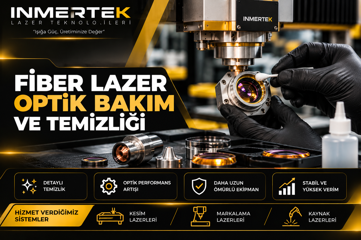 Fiber Lazer Optik Bakım ve Temizliği